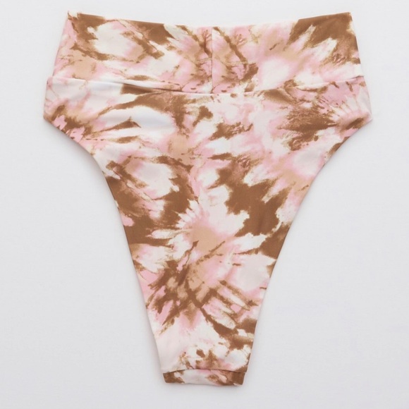 AERIE Crossover High Cut Cheeky Bikini - Picture 7 of 16